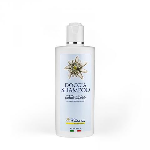 Doccia shampoo alla Stella alpina